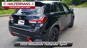 The 2020 mitsubishi outlander sport has updated looks and features, but this is a. New 2020 Mitsubishi Outlander Sport Black Edition 2 0 East Stroudsburg Pa M43035 Youtube