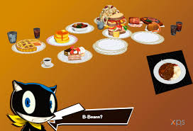 This chocolate and spicy leblanc curry is a must. Persona 5 Buffet And Leblanc S Curry Plate Dl By Necrocainalx On Deviantart