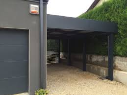 Carport Alu Dijon Nord Pas De Calais France Fabricant 1 En 2020 Garage Bois Toit Plat Exterieurs De Maison Moderne Terrasse Maison