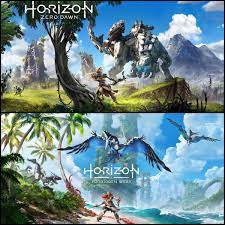 Последние твиты от horizon ii: Horizon Zero Dawn Horizon Forbidden West Posters Comparison Horizon