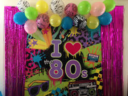My 80 S Party Decorations Photo Booth Wall 80s Theme Party 80s Party Decorations 80s Birthday Parties