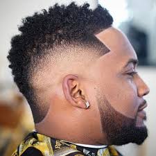 The combo makes this a dope cut for a guy with short hair. Pin On Black Men Haircuts