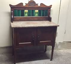Antique 1930 039 S Victorian Wash Stand With Tile Wash Stand Antiques Home Decor Styles