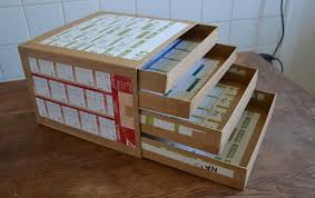 Petit Meuble A Tiroirs En Carton Boite A Tiroirs Papeterie Diy Bricolages En Carton