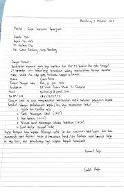 Jika ada persyaratan khusus dari perusahaan untuk menulis tangan maka buatlah surat dengan tulisan tangan, namun jika tidak ada persyaratan khusus maka sebaiknya ketiklah surat lamaranmu. 50 Contoh Gambar Surat Lamaran Kerja Tulis Tangan Berbagi Resep