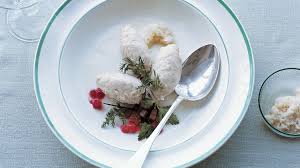 Whitefish Quenelles With Beets Horseradish And Fresh Herbs Matzo Meal Passover Dishes Fresh Herbs