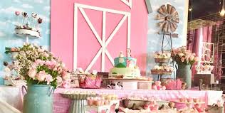 Celebrate a memorable 1st birthday with friendly farm party supplies, featuring an adorable barnyard theme on tableware, decorations, and party favors. Kara S Party Ideas Farm Girl Baby Shower Kara S Party Ideas