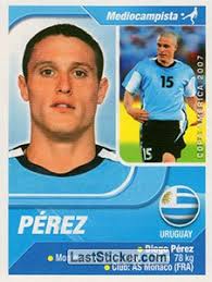 Football statistics of diego pérez including club and national team history. Sticker 56 Diego Perez Navarrete Copa America Venezuela 2007 Laststicker Com