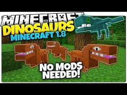 Oct 22, 2019 · minejurassic is a mod made to bring prehistoric creatures to the world of minecraft. Minecraft Dinosaurs In Minecraft No Mods Custom Command World Minecraft Redstone Minecraft Redstone Minecraft Minecraft Commands