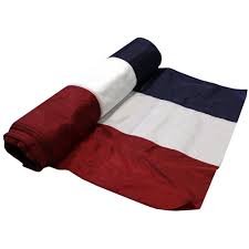 Resolved, that the flag of the thirteen united states be thirteen stripes, alternate red and white; Red White Blue 3 Stripe Bunting Flagandbanner Com