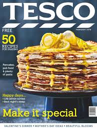 Tesco Magazine February 2018 Spring Time Desserts Food Food Magazine