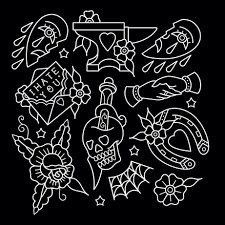 Black American Traditional Tattoo Derickjames American Traditional Tattoo Traditional Tattoo Flash Traditional Tattoo