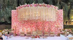 Indian Wedding Decor Inspiration Indian Wedding Decorations Receptions Engagement Stage Decoration Wedding Entrance Decor