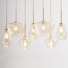 Shop wayfair for the best champagne bronze light fixture. Modern Style Decorating Champagne Clear Glass Hanging Pendant Lamp Hanging Lighting Fixtures Multi Light Pendants From Hannord 100 51 Dhgate Com
