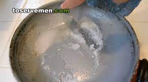 Easily Remove Stubborn Stains With Salt For Greenpan Or Ceramic Pans Youtube