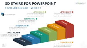 3d Stair Templates For Powerpoint Powerpoint Examples