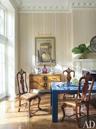A traditional dining room table is an absolute necessity for homes with sophisticated and stately décor each of these traditionally styled dining room tables will make the average seem more. 22 Dining Room Decorating Ideas With Photos Architectural Digest
