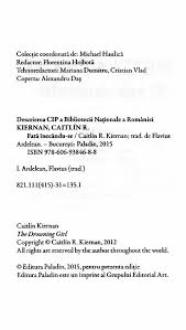 Parca este exclusiv pentru ei. Caitlin R Kiernan Fata Inecandu Se Pdf Pdf Txt