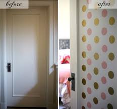 Or take that door of it's hinges completely and use it to create a headboard. Girls Bedroom Door Decor Novocom Top