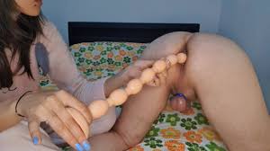 Extreme Toy Anal Insertion. Rough Fucking My Mans Ass With A Huge 50Cm  Butt Plug. Ass Destruction