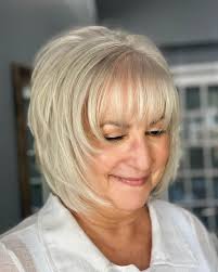 Don't be afraid of gray hair because we are here to give you the solution. 15 Modern Shaggy Hairstyles For Women Over 50 With Fine Hair