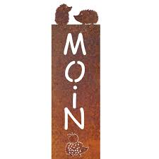 Hohe 110 Cm Breite 35 Cm Sichtschutzelement Zierelement Moin Igel Kumpels Starke Eisenb Sichtschutzelemente Sichtschutz Metall Gartenstecker