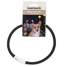 Beeztees 749851 Siyah Silikon Renkli Isik Led Kopek Tasmasi 70 Cm Kopek Tasmalari Beeztees