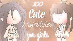 100 Cute Hairstyles For Girls Gacha Life Starclar No Credit Nee Girl Hairstyles Gacha Life Sleep Outfits Cute Anime Character