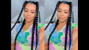 About 12% of these are synthetic hair extension, 2% are human hair extension. 4 Jumbo Braids Easy Freetress Synthetic Pre Stretched Braid 3x Clean Therapy 52 Youtube