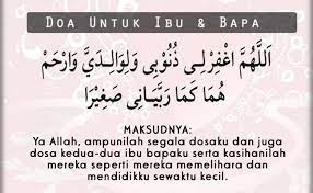 Ibu dan bapa pasangan itu sendiri. Doa Untuk Ibu Bapa Darling Ninie Cute766