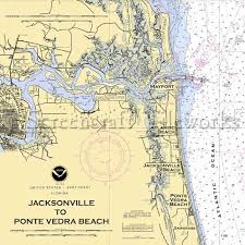 florida jacksonville to ponte vedra beach nautical chart