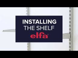 .other then that i used 25% infil and rest is fairly. How To Install An Elfa Shelf Youtube