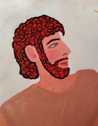 David And Bathsheba, Painting by Janna Shulrufer