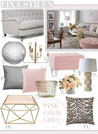 Add The Modern Decor Touch To Your Home Interior Design Project Interiordesign Modernhomedecor Midcentur Living Room Grey Pink Living Room Gold Living Room