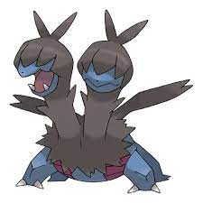 It has two horns on its head, and they have the shell with yellow tips on top. Zweilous Pokemon Wiki Fandom