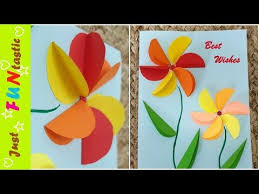 Kids love getting into the spirit of the season. Simple Greeting Card Making Idea Diy Card Idea Youtube Simple Cards Making Greeting Cards Cards Handmade