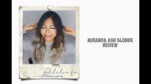 L'oreal paris preference superior hair color 5a medium ash brown: Tutorial Ombre Grey Ash Blonde Abu Miranda Mc 16 Review Blackxugar Youtube