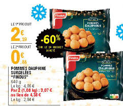 Offre Pommes Dauphine Surgelees Findus 60 Sur Le 2e Produit Achete Chez E Leclerc