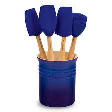 Biv, the brand is releasing a line in one of richest. Le Creuset Silicone Utensil Set 5 Piece Indigo Cutlery And More