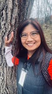 Hiking at Burr Oak Woods Park in Blue Springs, Missouri