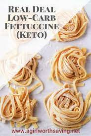 Real Deal Low Carb Fettuccine Keto Recipe Keto Pasta Recipe Recipes Low Carb Pasta