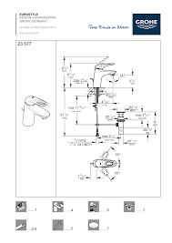 We offer every grohe part available for kitchen, bathroom and shower valves. Grohe Eurostyle 23 577 User Manual Manualzz