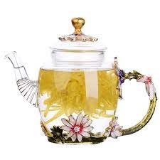 4864 x 2769 jpeg 1129 кб. 300ml Enamel Teapot Vintage Rose Flower Glass Tea Pot Kettle Heat Resistant Gift For Home Buy At A Low Prices On Joom E Commerce Platform