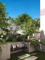 Selain itu, model kolam ikan seperti contoh di atas juga sangat tepat karena kolam ikan. Inspirasi Desain Taman Belakang Rumah Yang Mungil Dan Asri Blog Unik