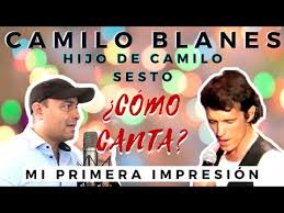 Camilín se encuentra bajo el foco mediático un año después de la desaparición de su padre. Camilo Blanes Hijo De Camilo Sesto Como Canta Mi Primera Impresion Youtube