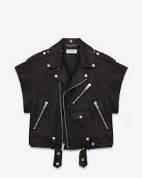 Pin By Bella Vogt On Separates Short Sleeve Leather Jacket Leather Jacket Jackets