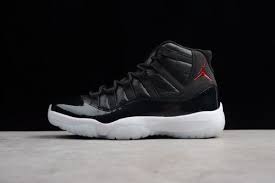 Air Jordan 11 Retro Black Gym Red White Anthracite Air Jordan 11 Retro 72 10 Black Gym Red White Anthracite 378037 002 Cheap Sale