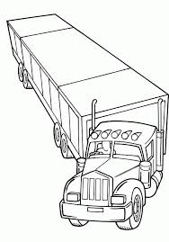 With a total of 10 prints included, this download is an incredible value. Tractor Trailer Coloring Pages Coloring Home
