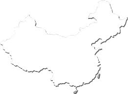 Political map of china (with physical map, english and chinese). Download A Blank Map Of China From This Collection Mapsvg Blog