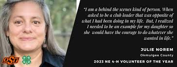 Oklahoma 4-H Volunteers and Parents